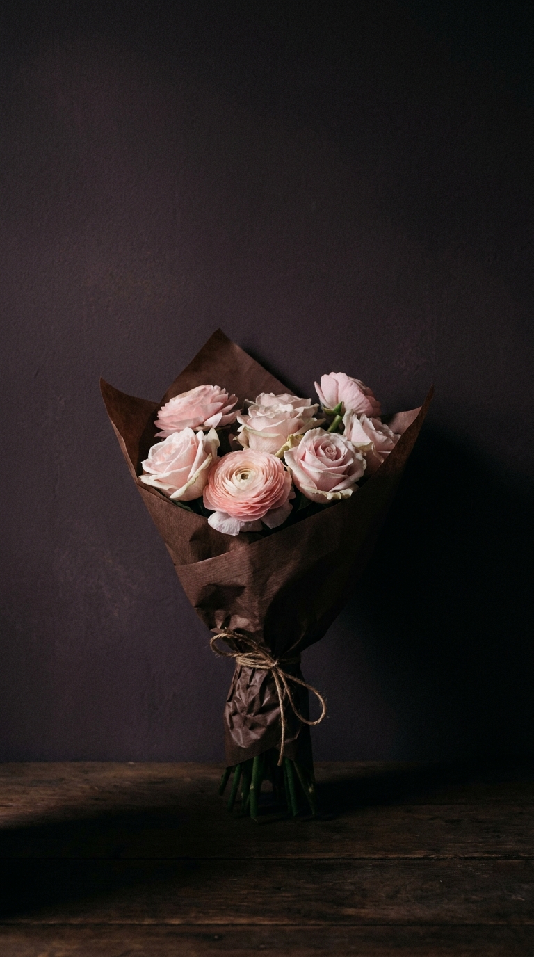 The Crush, pink ranunculus